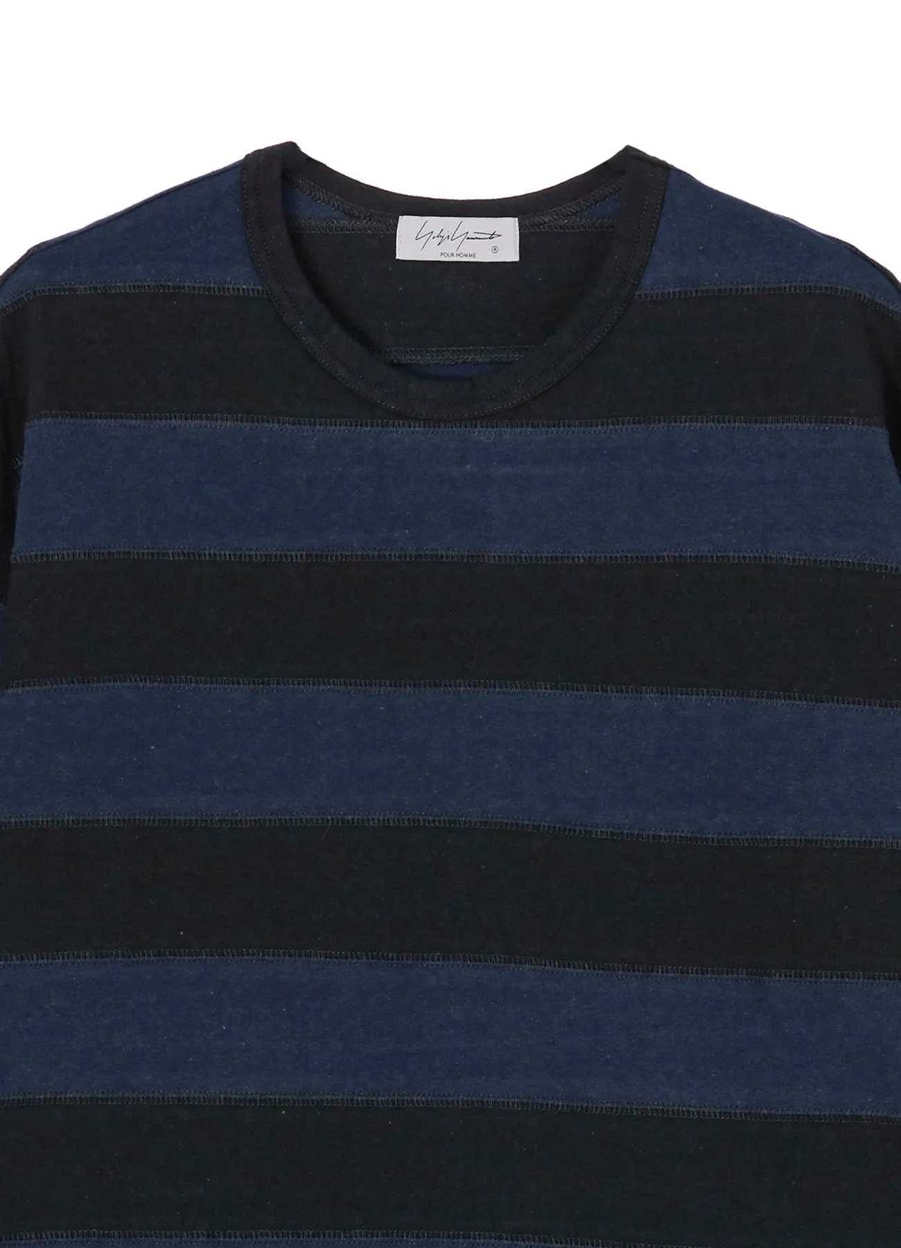 19/1 PLAIN STITCH STRIPE SHORT SLEEVE