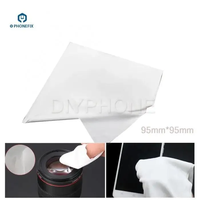 50pcs Non-dust Cleaning Cloth for Phone Screen Cleaning Tool