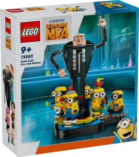 75582 LEGO Despicable Me 4 Brick-Built Gru and Minions