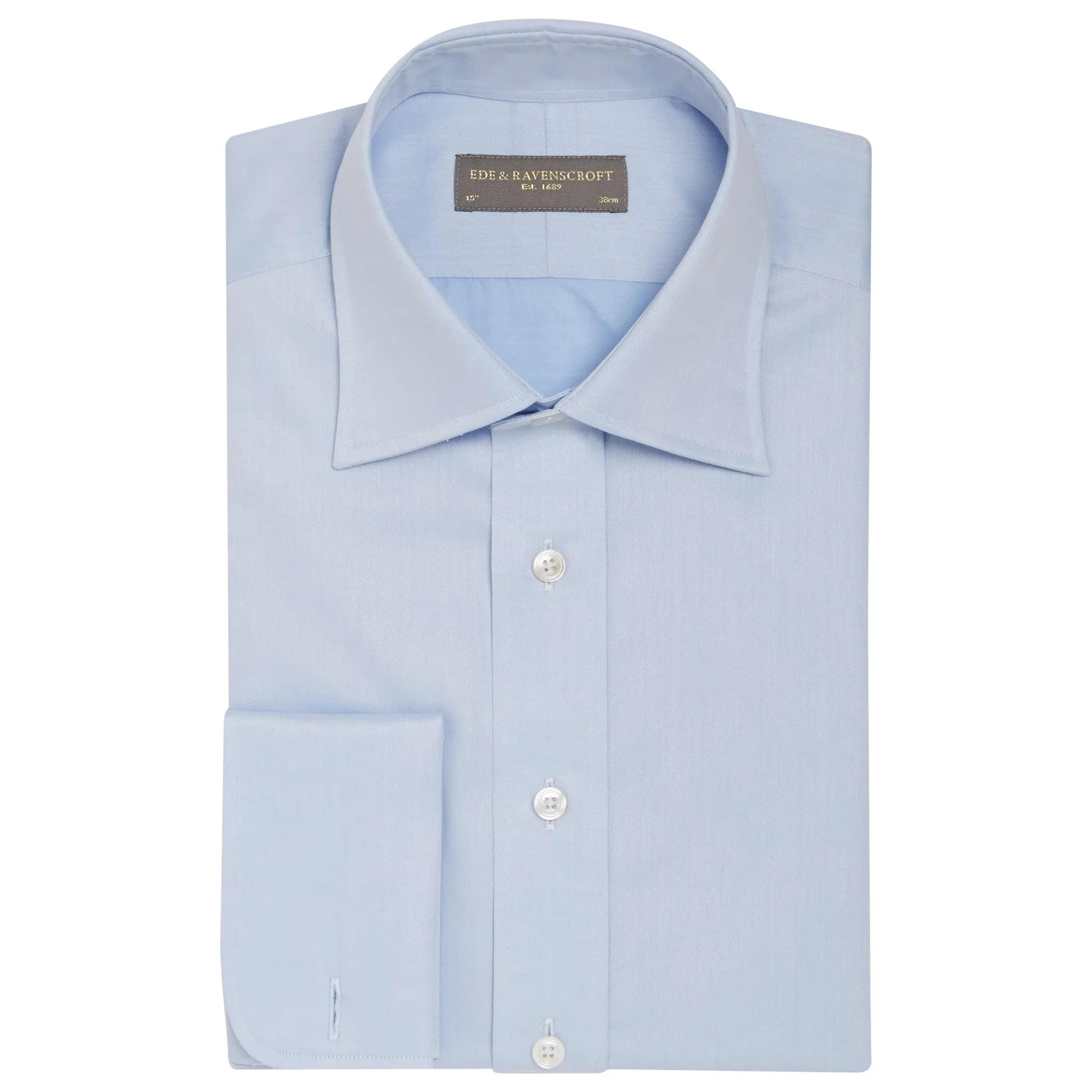 Ainsley Pale Blue Light Twill Shirt