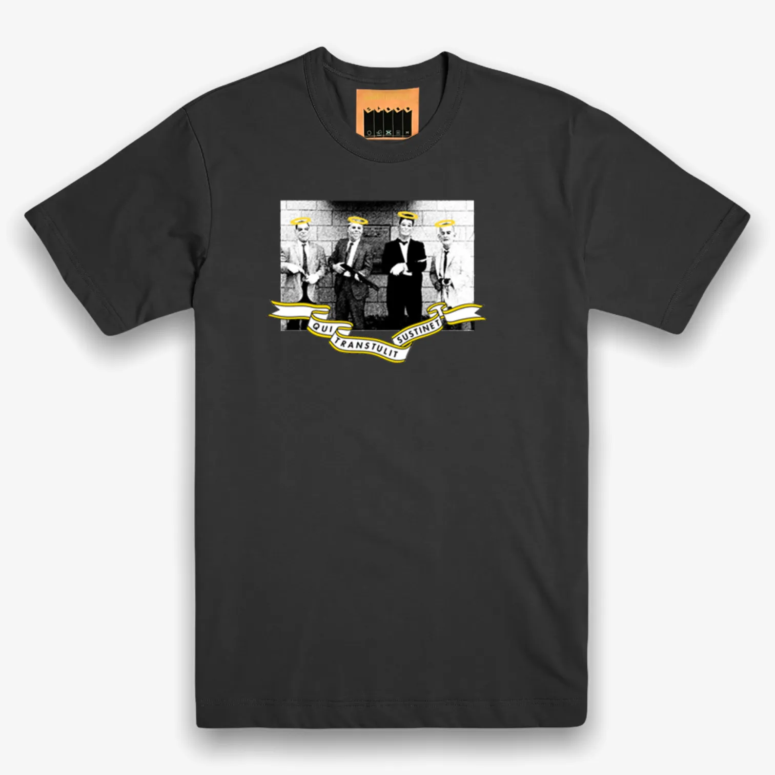 B Wood X Sneaker Junkies Point Break Tee Black