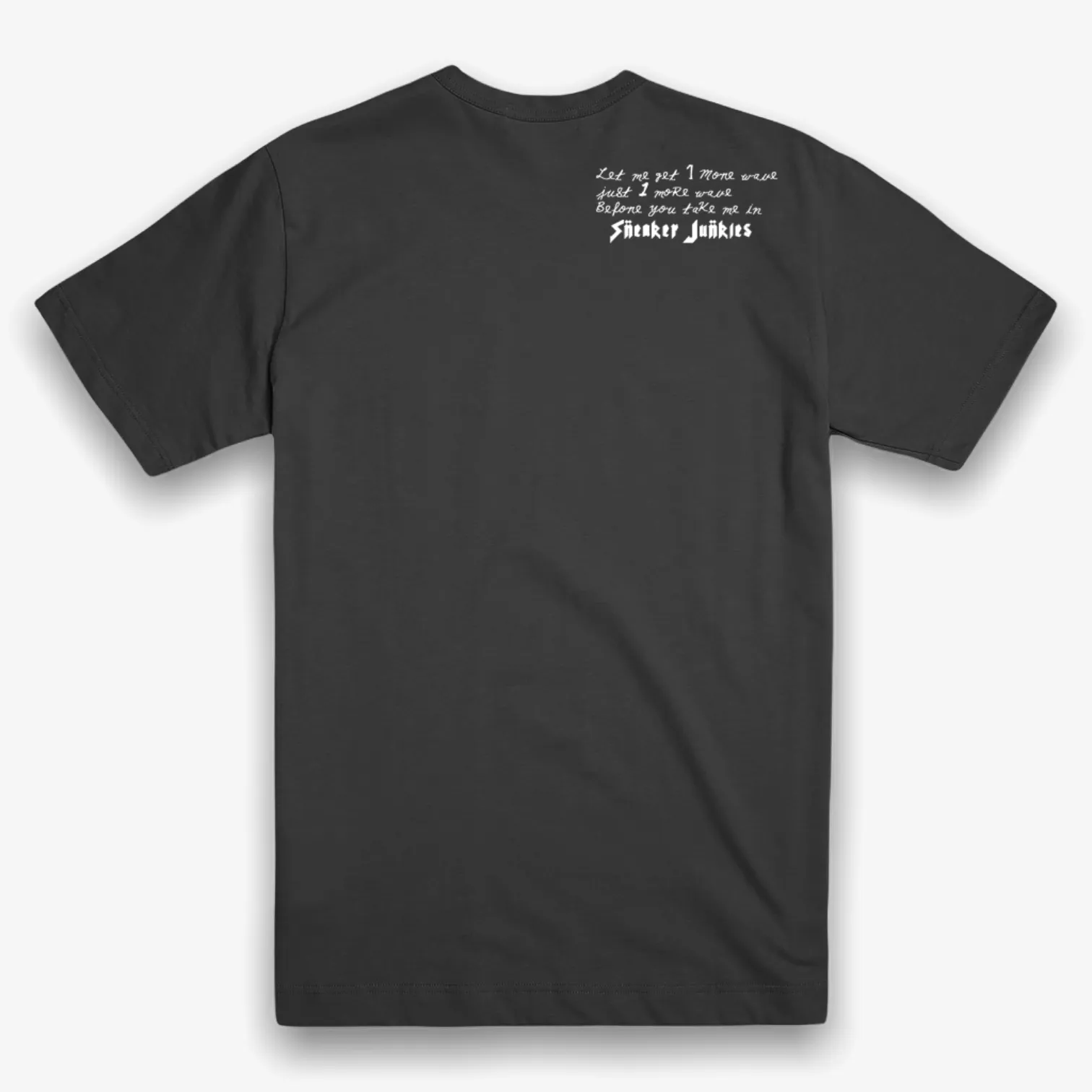 B Wood X Sneaker Junkies Point Break Tee Black