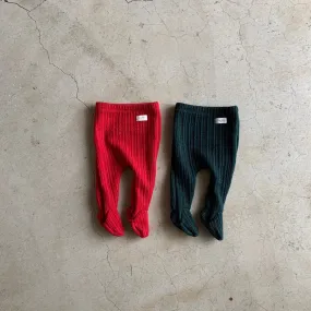 Baby Footed Ribbed Leggings