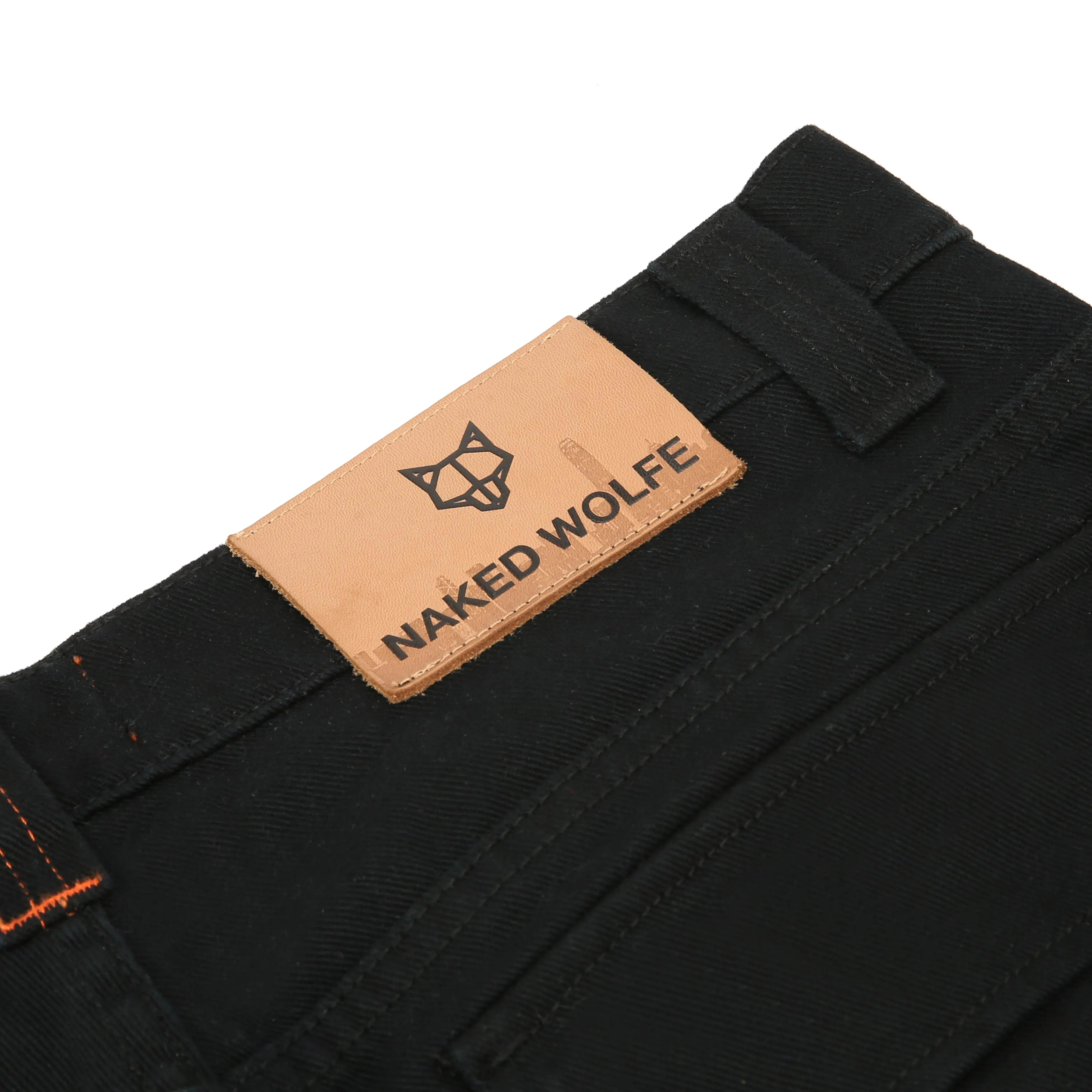 Baggy Pocket Cargo Pants Black Logo