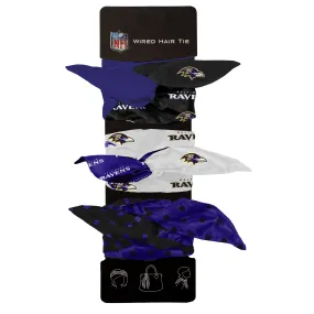 Baltimore Ravens Wired Hair Tie