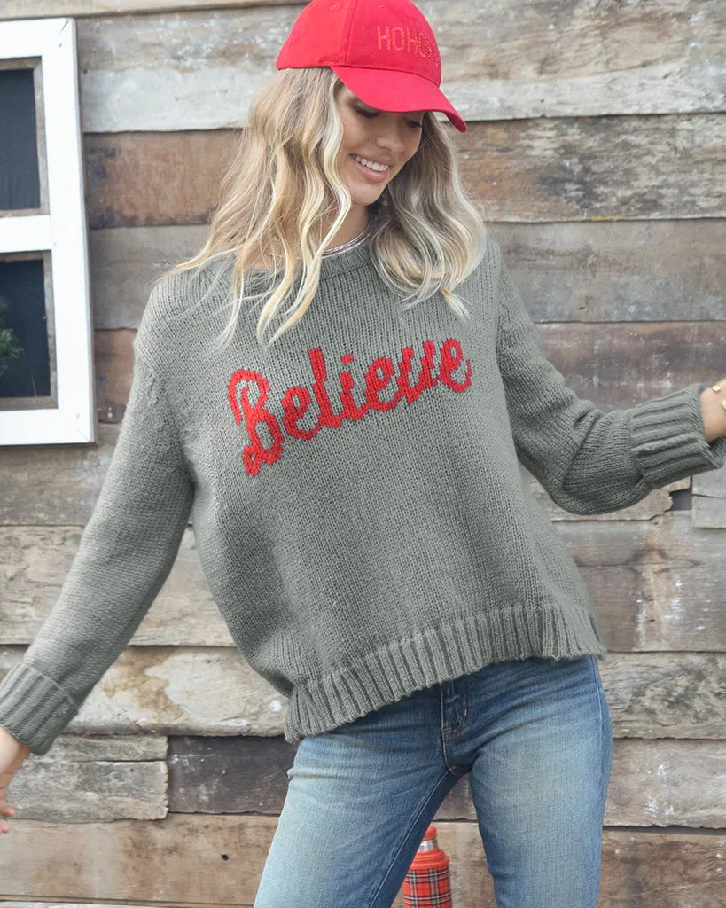 BELIEVE PULLOVER CHUNKY