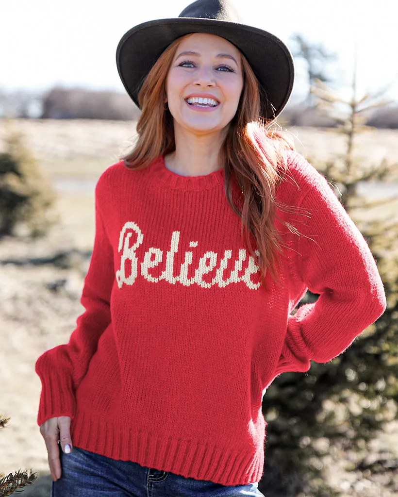 BELIEVE PULLOVER CHUNKY