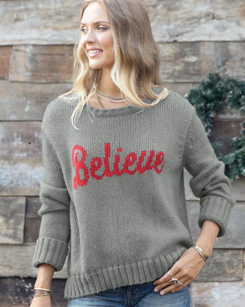 BELIEVE PULLOVER CHUNKY