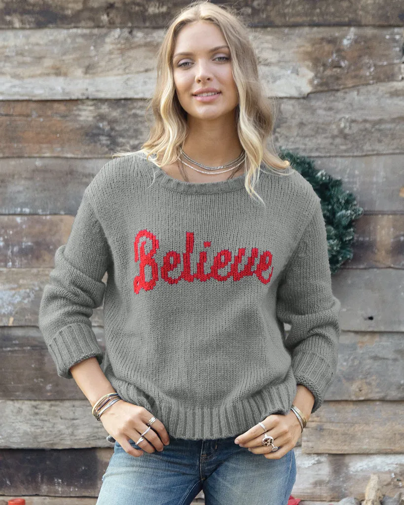 BELIEVE PULLOVER CHUNKY