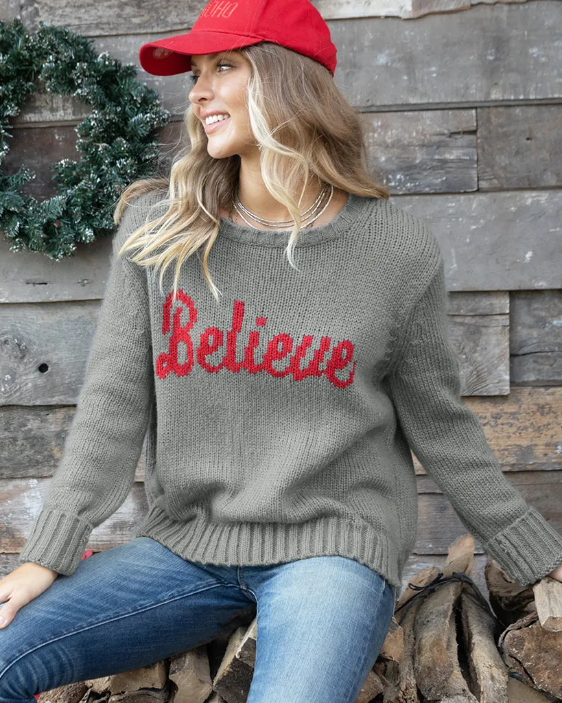 BELIEVE PULLOVER CHUNKY