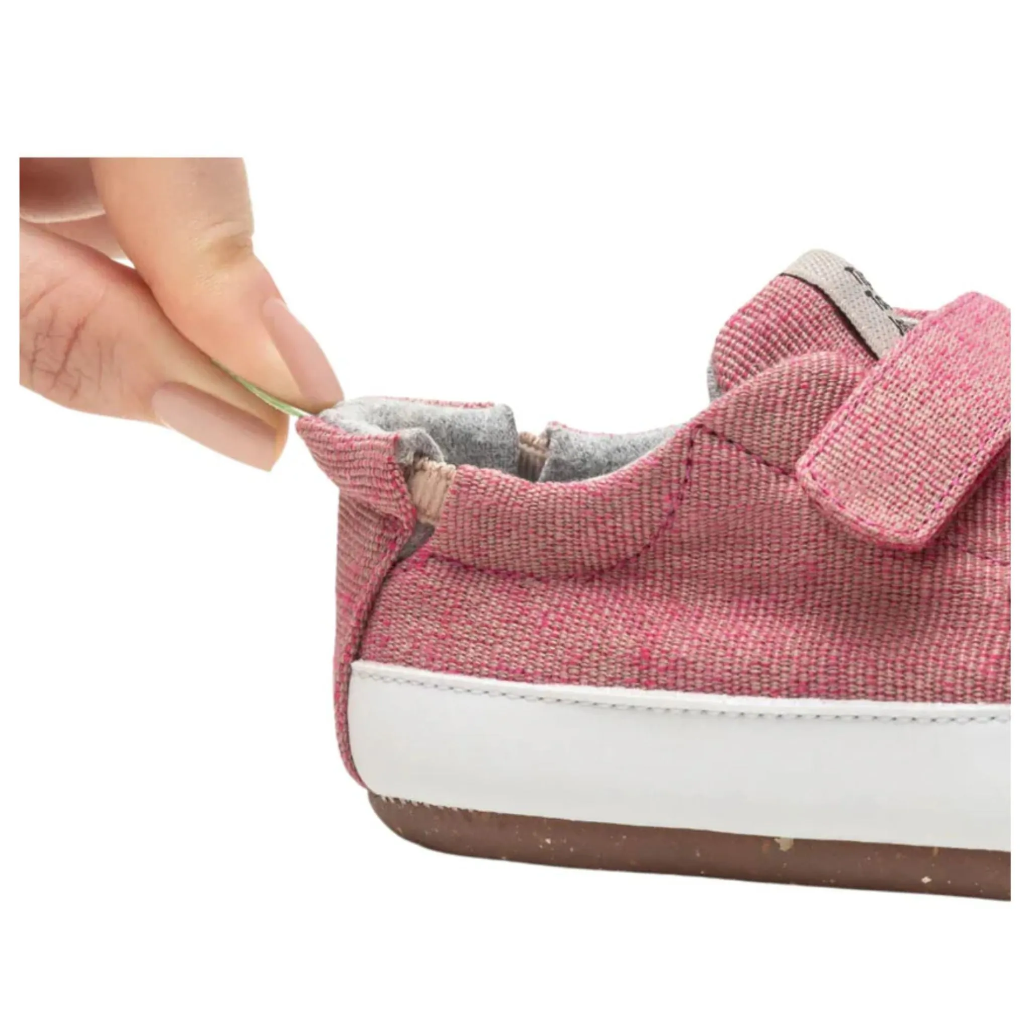 Bossy Green Sneakers - Camelia Eco Canvas (Baby)