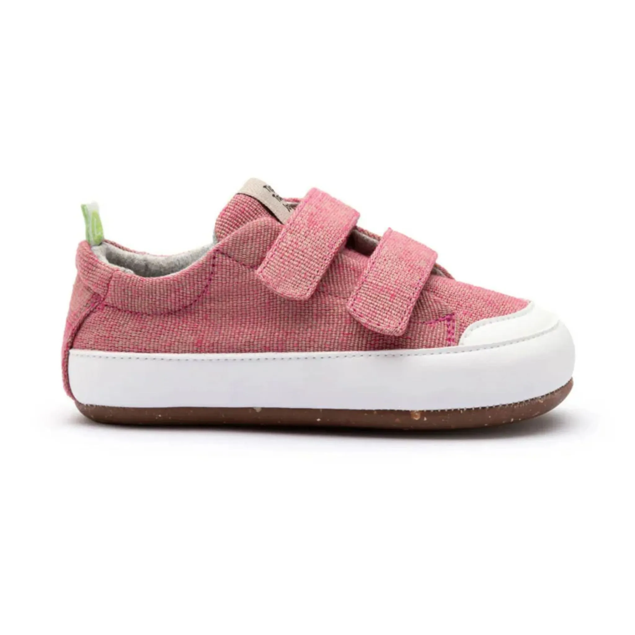 Bossy Green Sneakers - Camelia Eco Canvas (Baby)