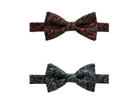 Bow Tie - Polyester, Salmon Run