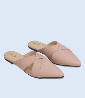 BW10054-PINK-Women Mule