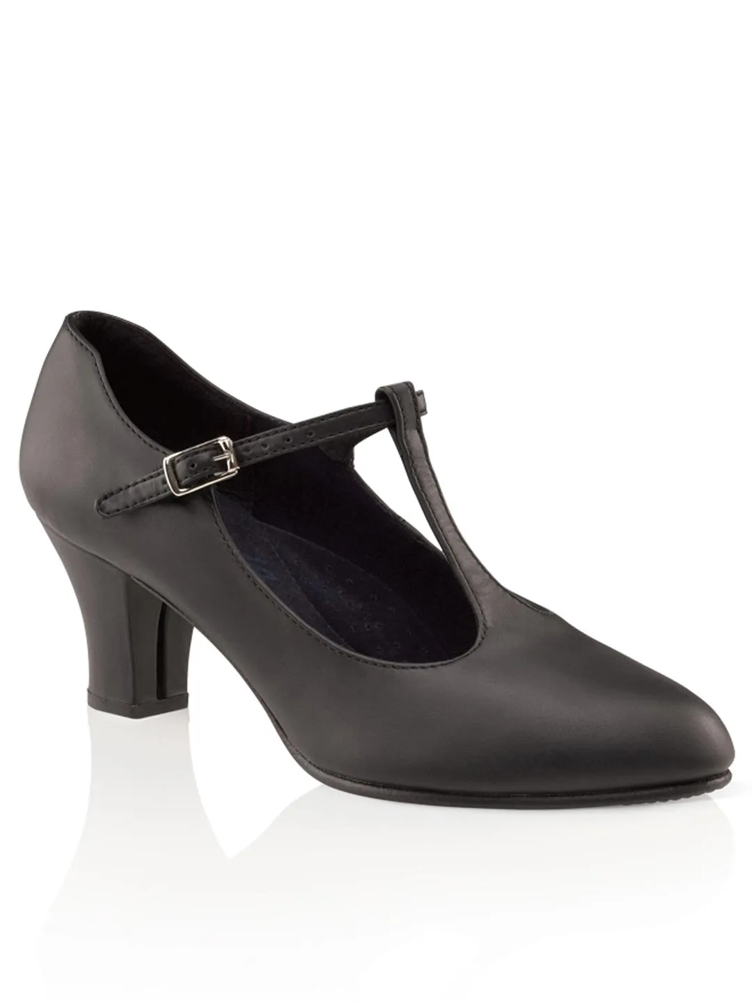 CAPEZIO 750 Adult Jr. Footlight T-Strap Character Shoe