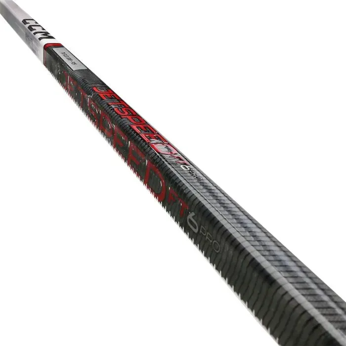 CCM Jetspeed FT6 Pro Intermediate Hockey Stick Red Edition