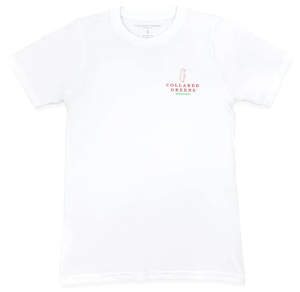 Charleston Christmas: Short Sleeve T-Shirt - White