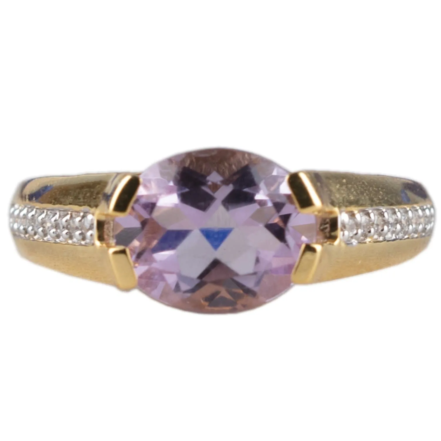 Cherished 10K Gold Amethyst Ring