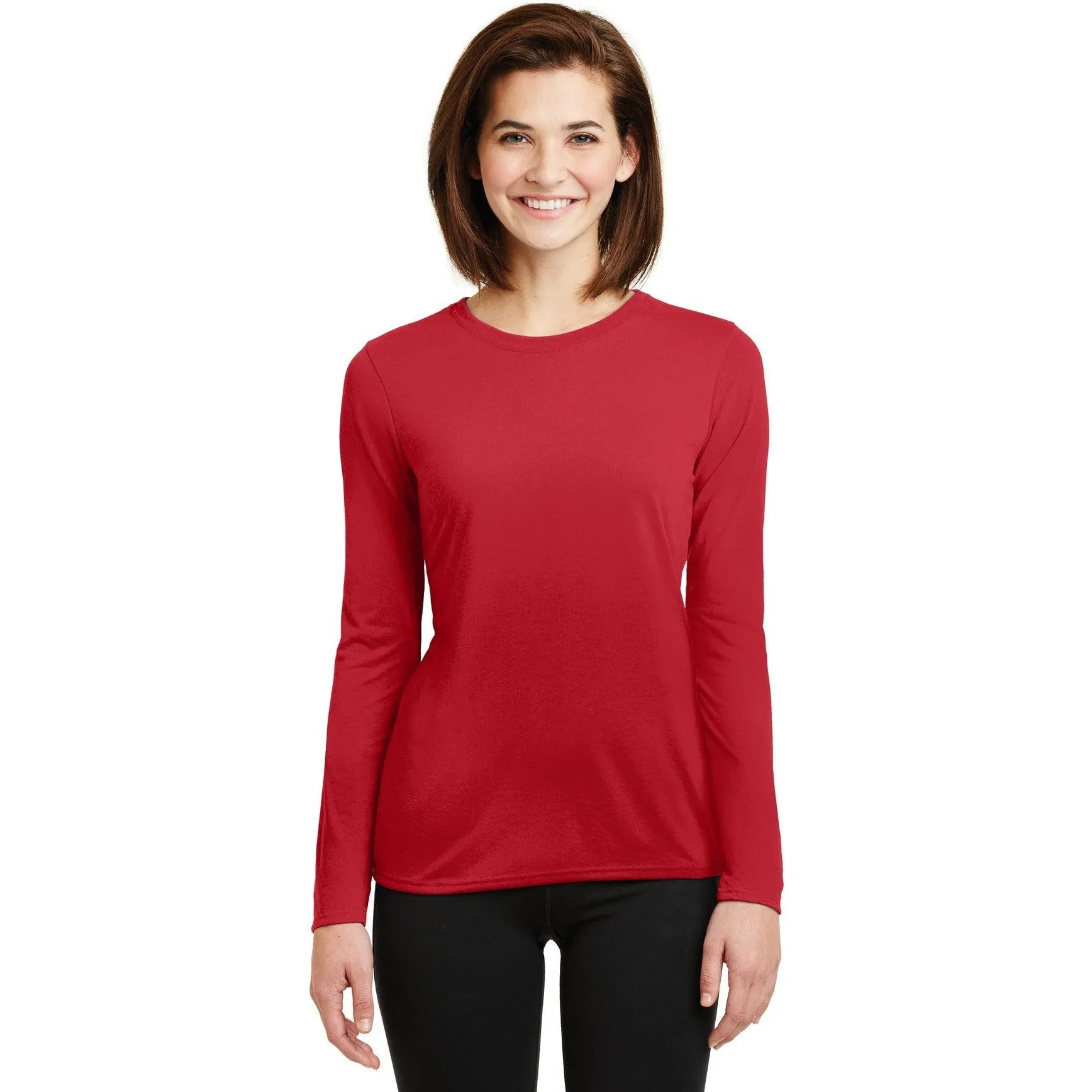 CLOSEOUT - Gildan Ladies Gildan Performance Long Sleeve T-Shirt