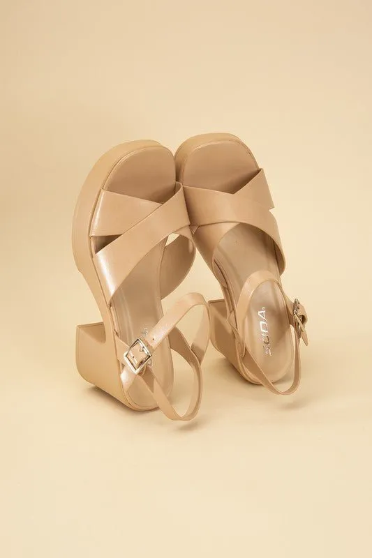 Crisscross Sandals