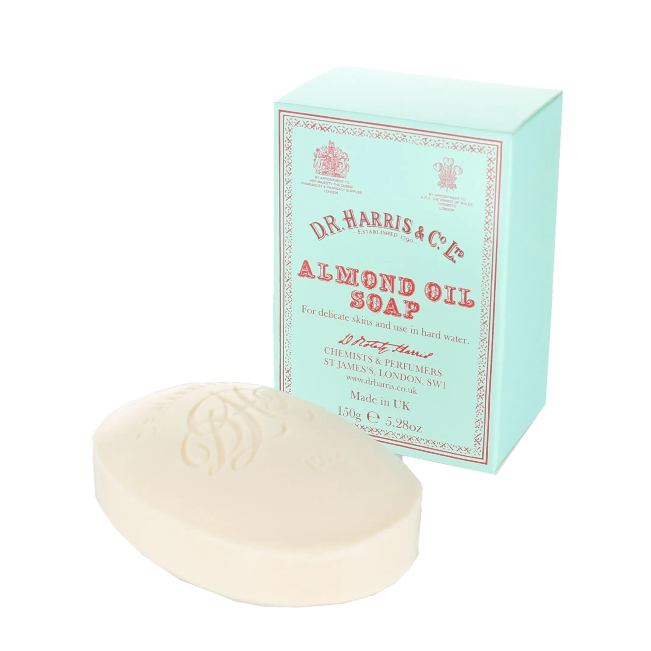 D R Harris 'Almond Oil' Soap Bar