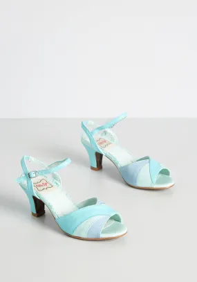 Dancing By The Seaside Ankle Strap Heel