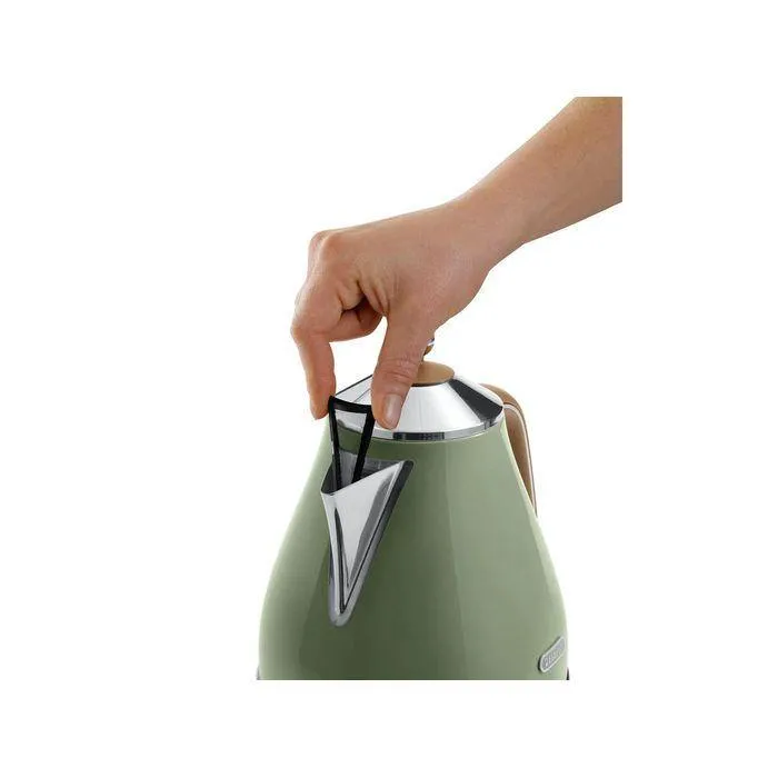 Delonghi KBOV2001.GR Stainless Steel Jug Kettle Green