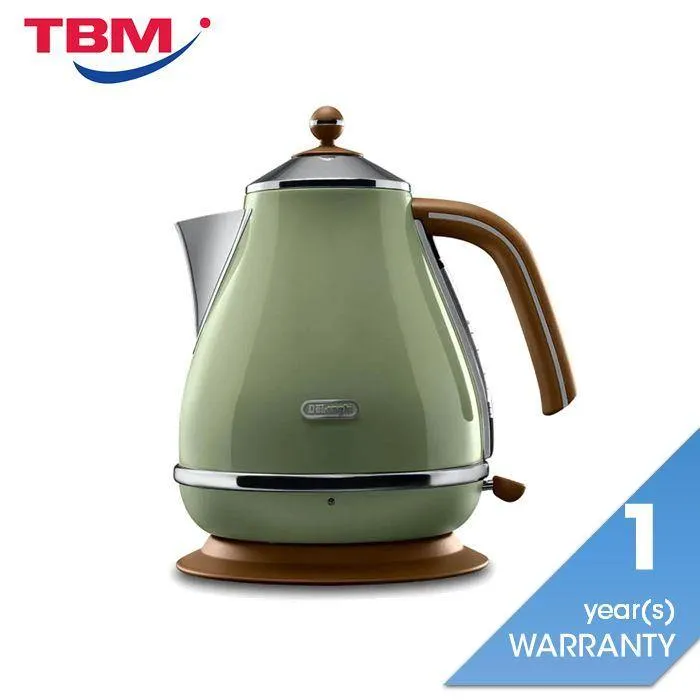 Delonghi KBOV2001.GR Stainless Steel Jug Kettle Green