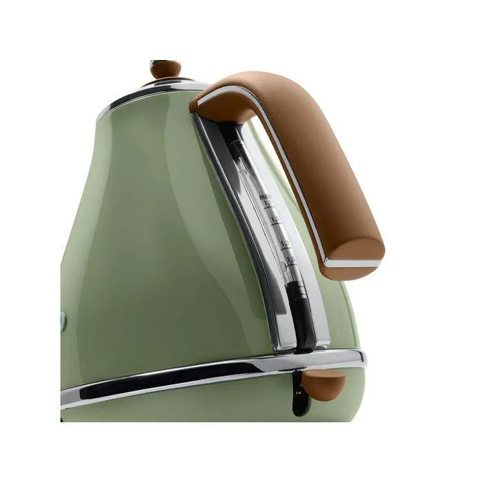 Delonghi KBOV2001.GR Stainless Steel Jug Kettle Green