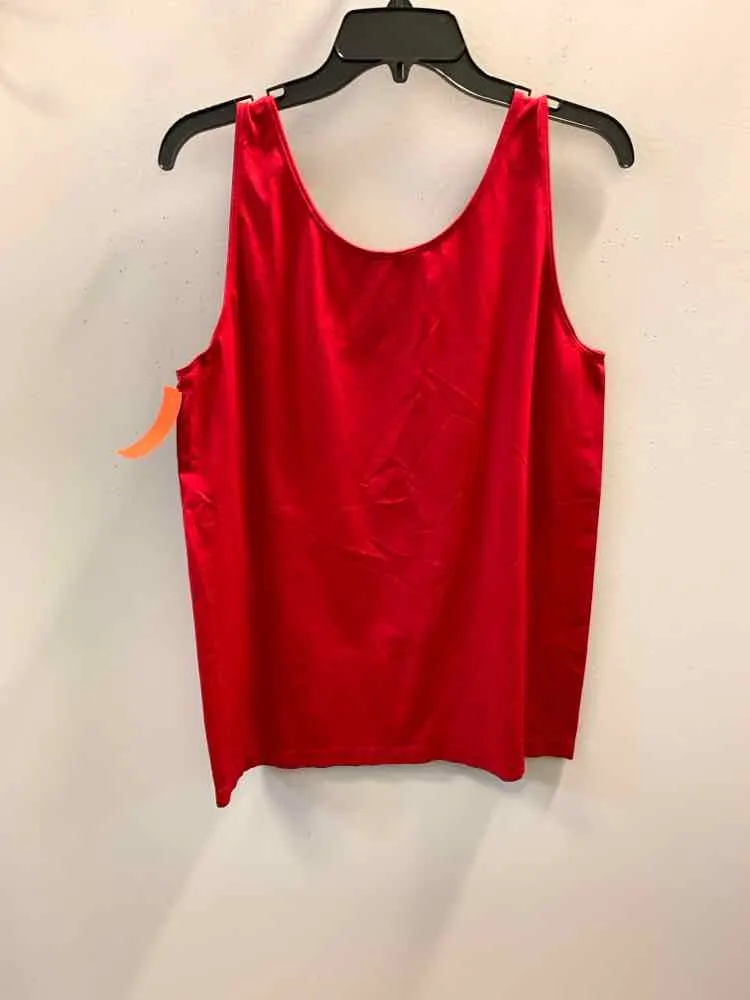 EST 1946 PLUS SIZES Size 22 Red SLEEVELESS TOP