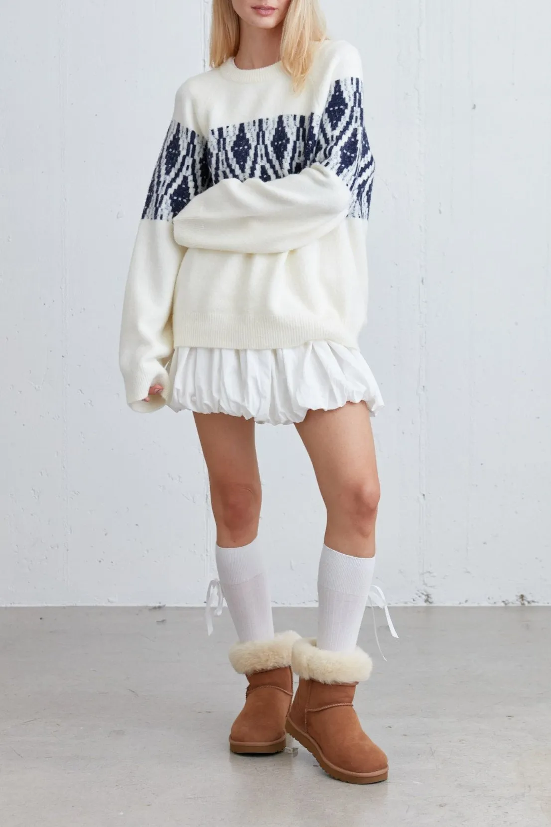 FAIR ISLE CREWNECK SWEATER