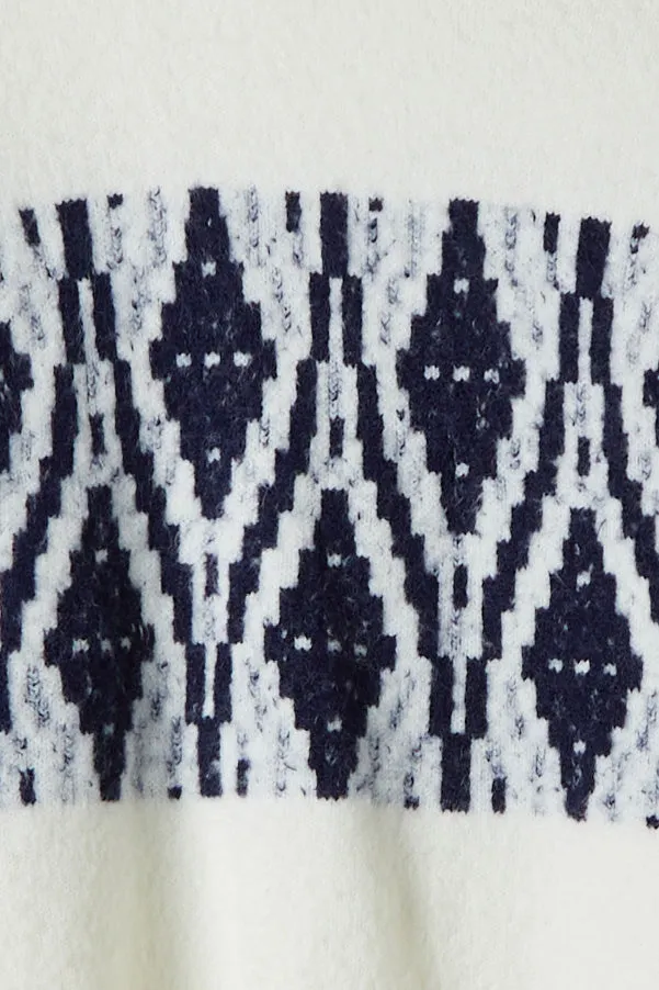 FAIR ISLE CREWNECK SWEATER