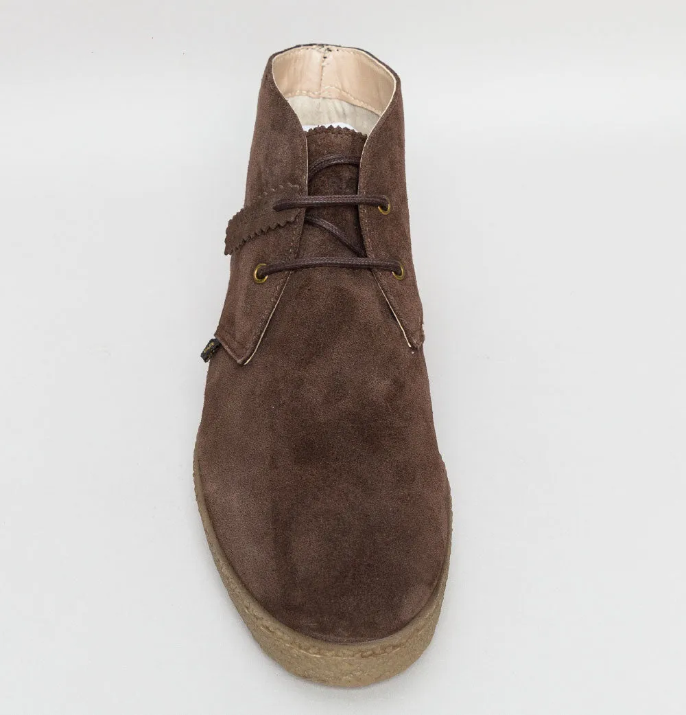 Farah Jonah Suede Mid Boots Brown