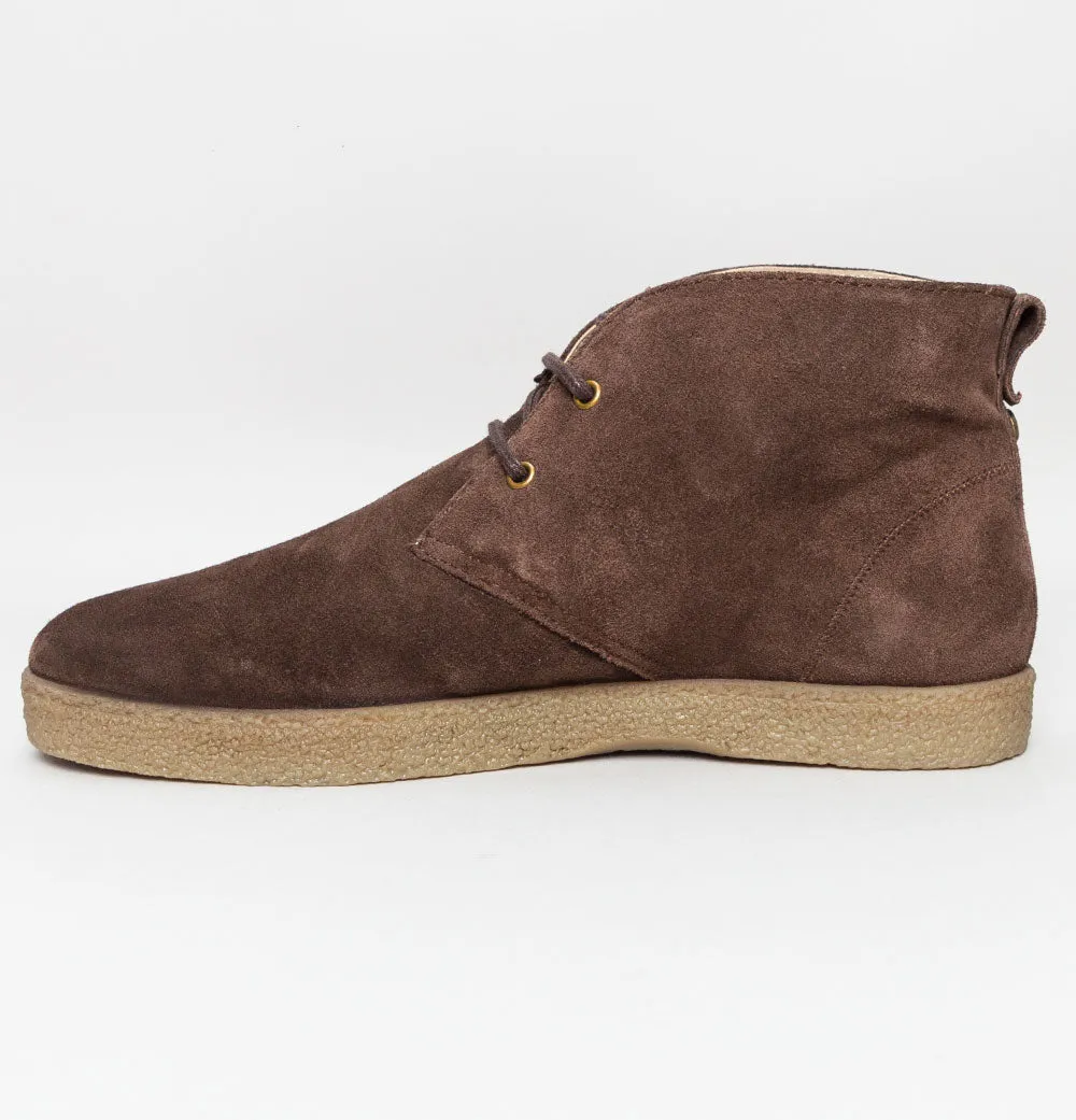 Farah Jonah Suede Mid Boots Brown