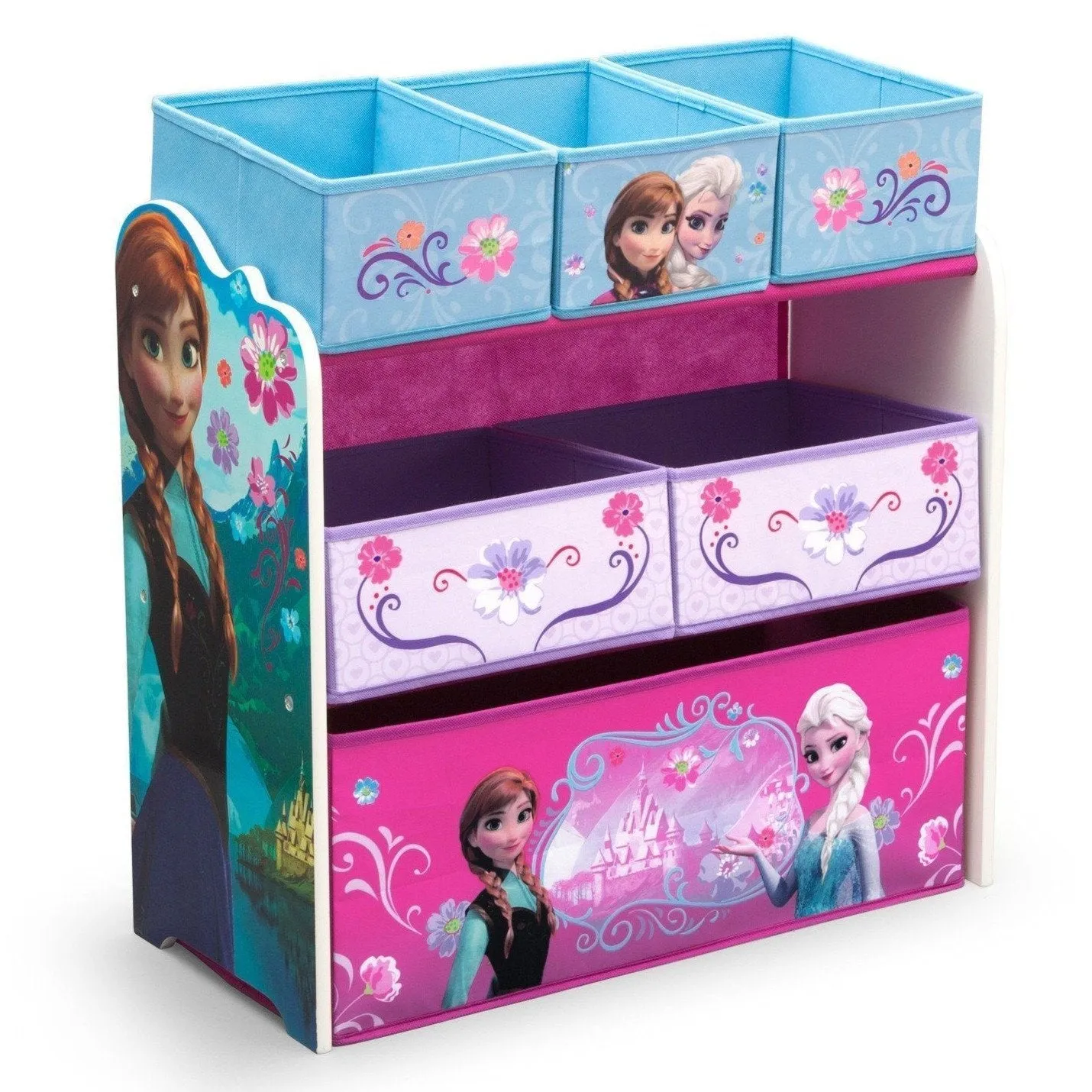 Frozen Multi-Bin Toy Organizer