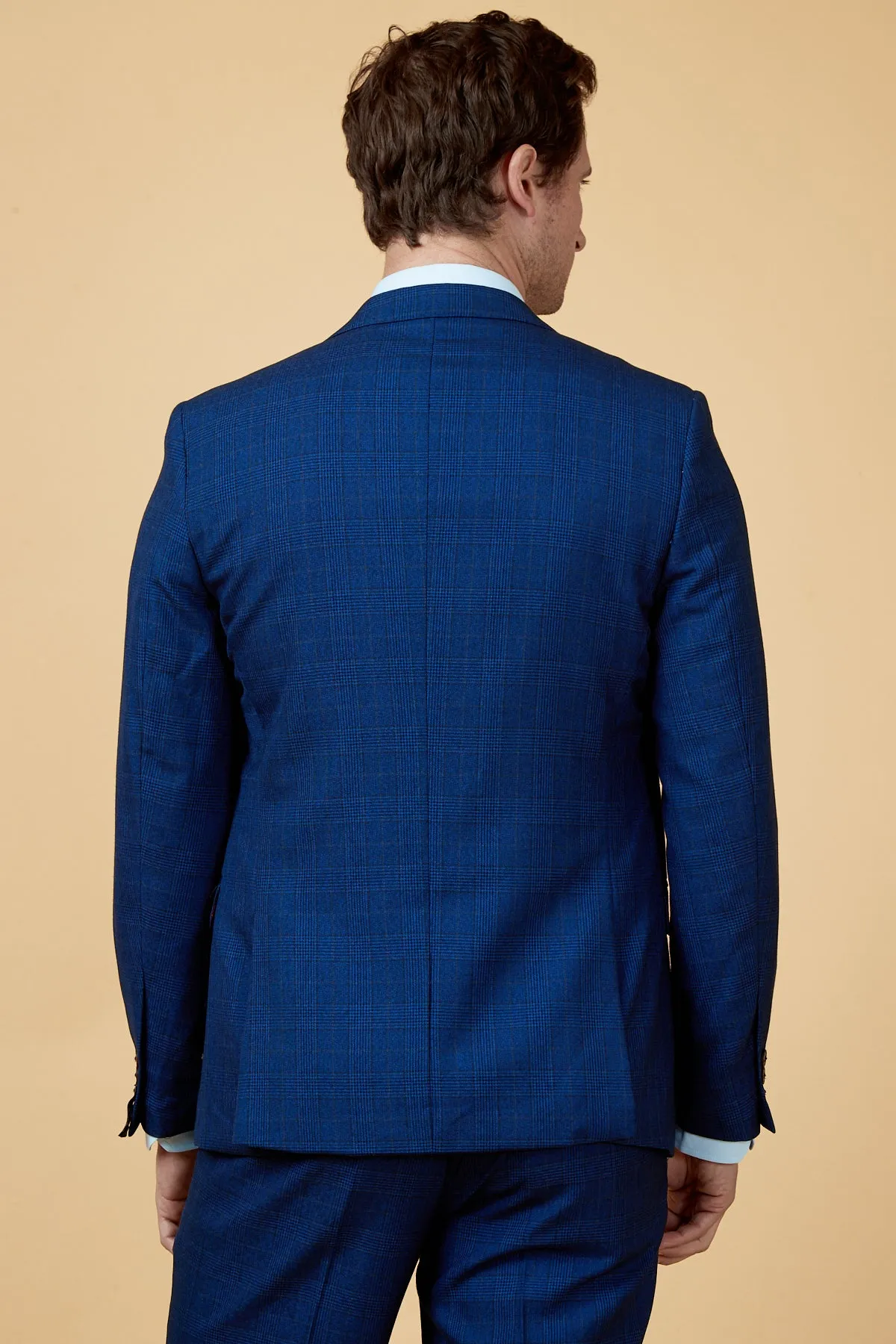 GEORGE - Royal Blue Check Blazer