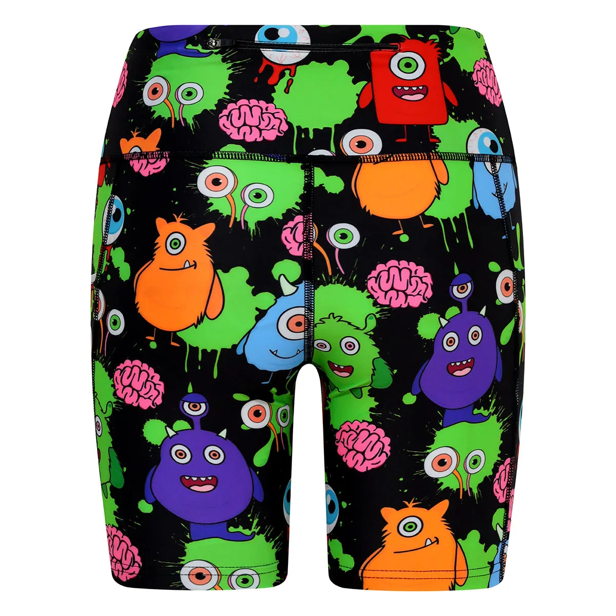 Ghastly Goo Running Shorts Halloween