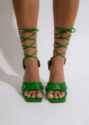 Good Without You Heels Green