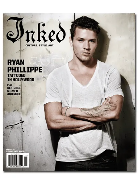 Inked Magazine: Ryan Phillippe - May 2010