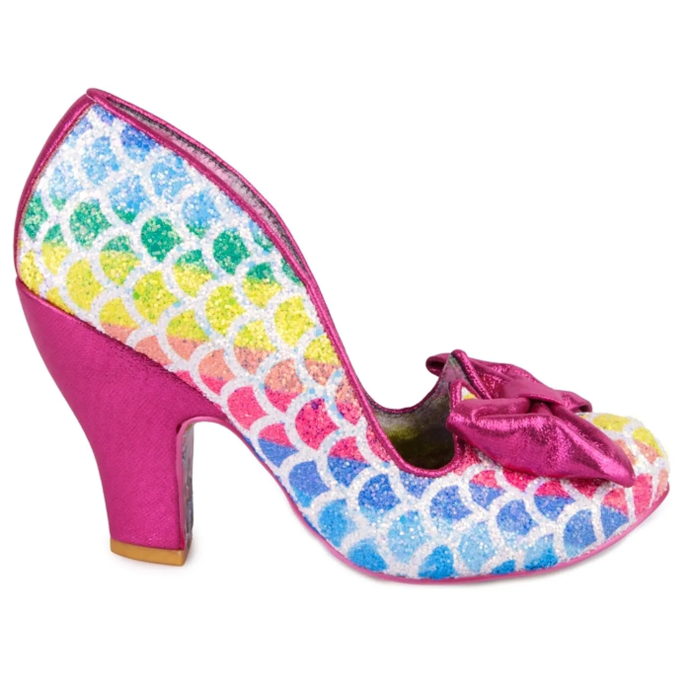 Irregular Choice Womens Just In Time Heel Shoes - Rainbow