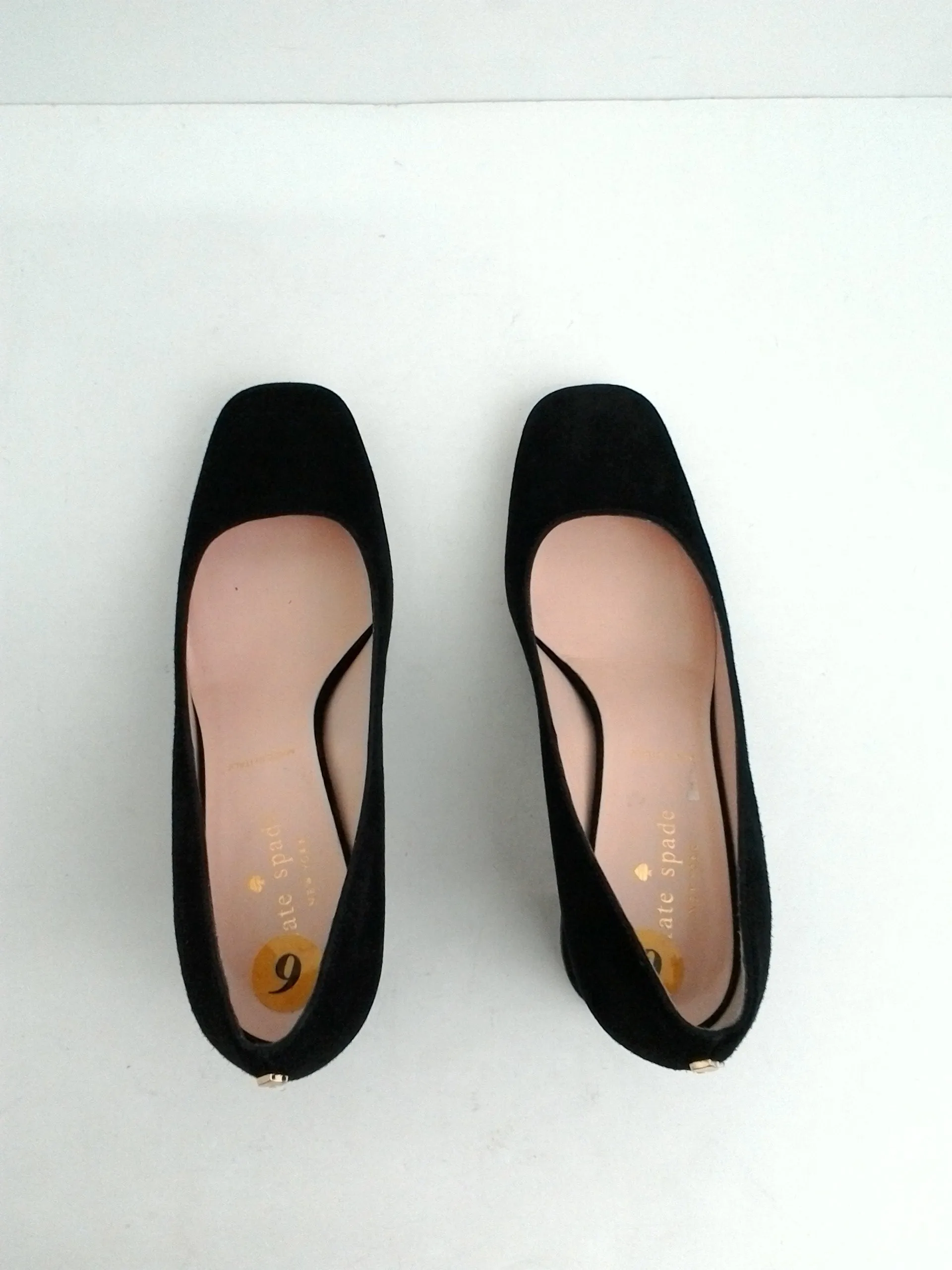 Kate Spade Women's Black Suede Heels Size 6 M