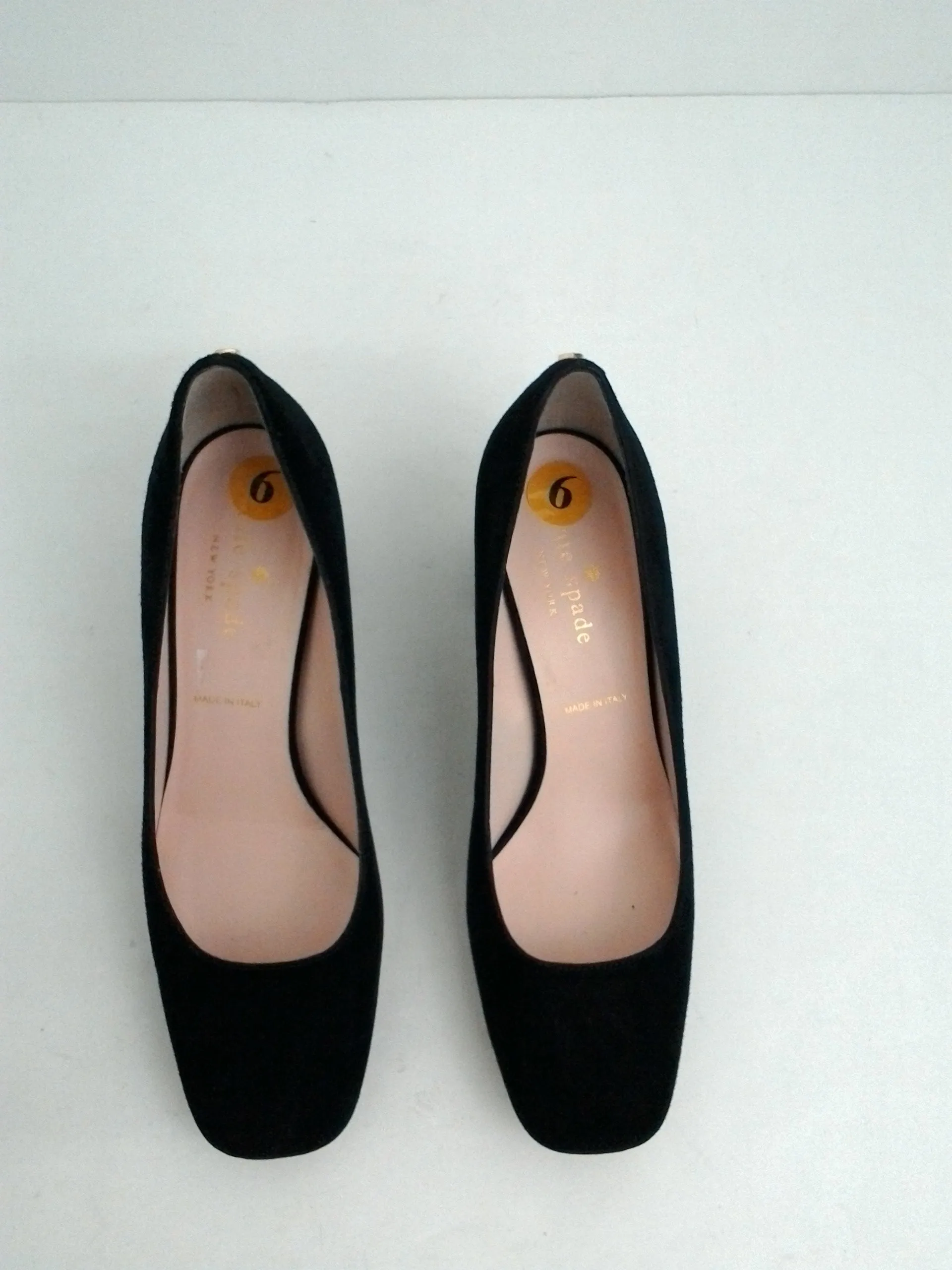 Kate Spade Women's Black Suede Heels Size 6 M