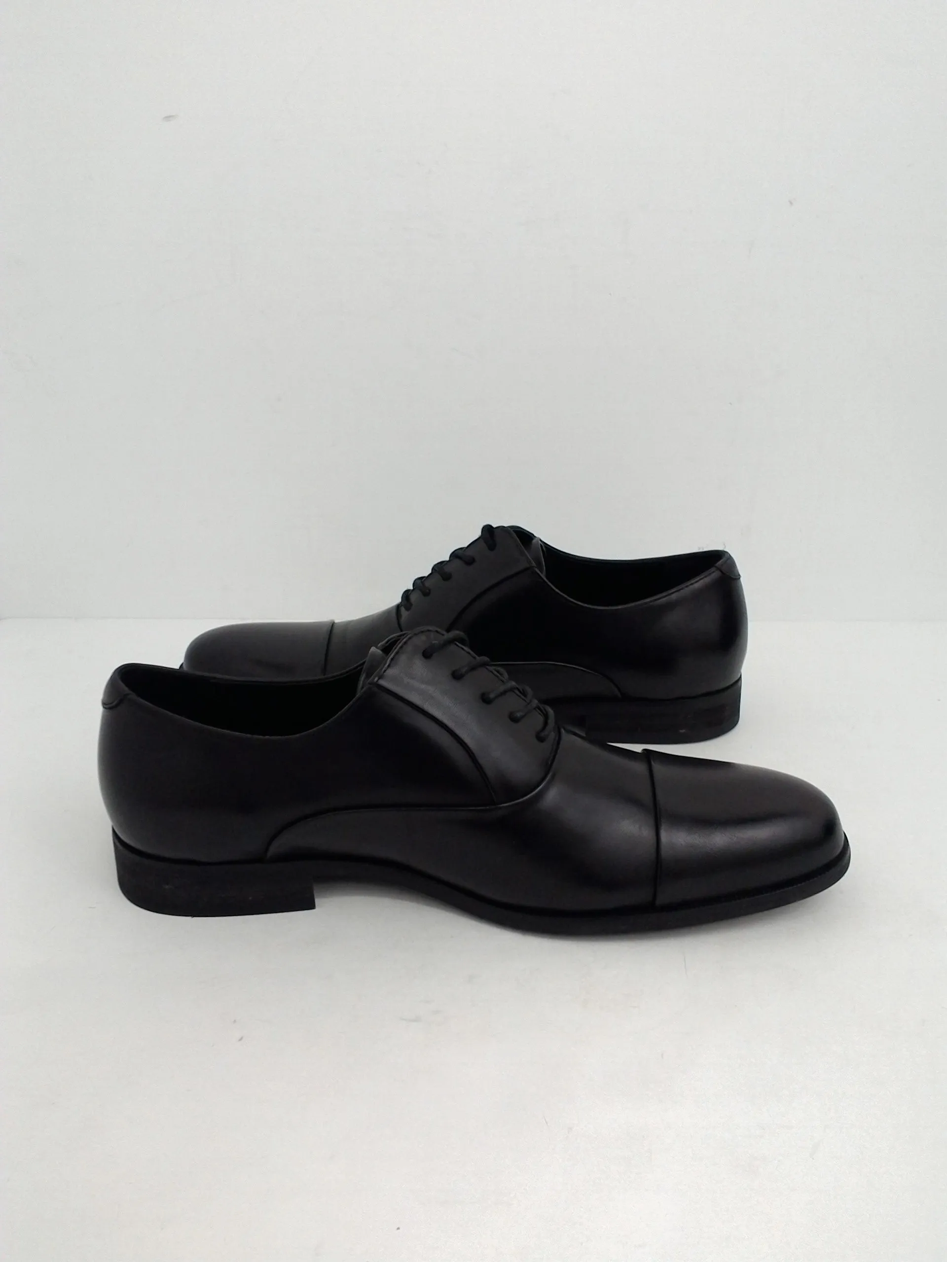 Kenneth Cole Reaction Men's Black Leather, Lace up Size 10