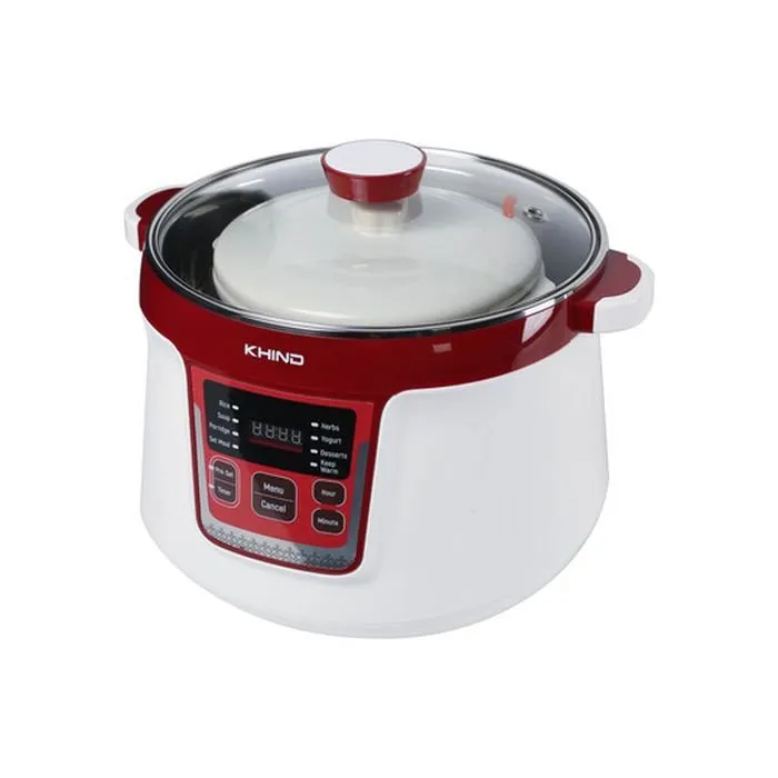 Khind DB32N Double Boiler 3.2L Ceramic Pot White