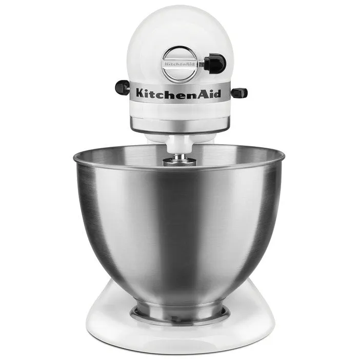 KitchenAid 5K45SSBWH Classic Stand Mixer 4.3L White