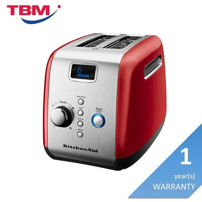 KitchenAid 5KMT223GER Toaster 2 Slide Empire Red