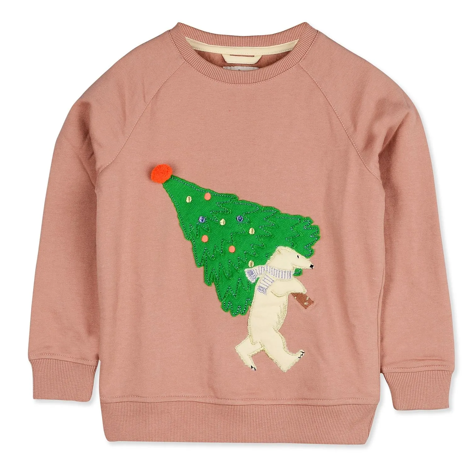 Knitted Fuzzy Christmas Winter Wear Sweatshirt