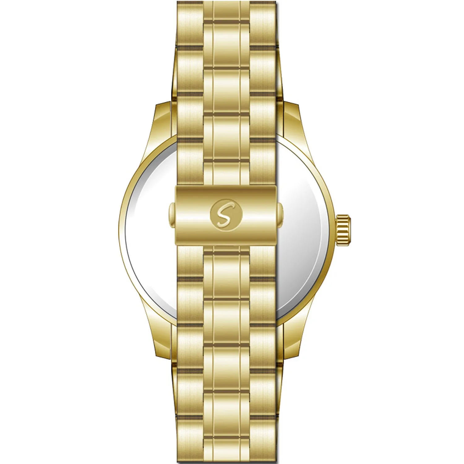 Ladies Essential Metal Watch With Link