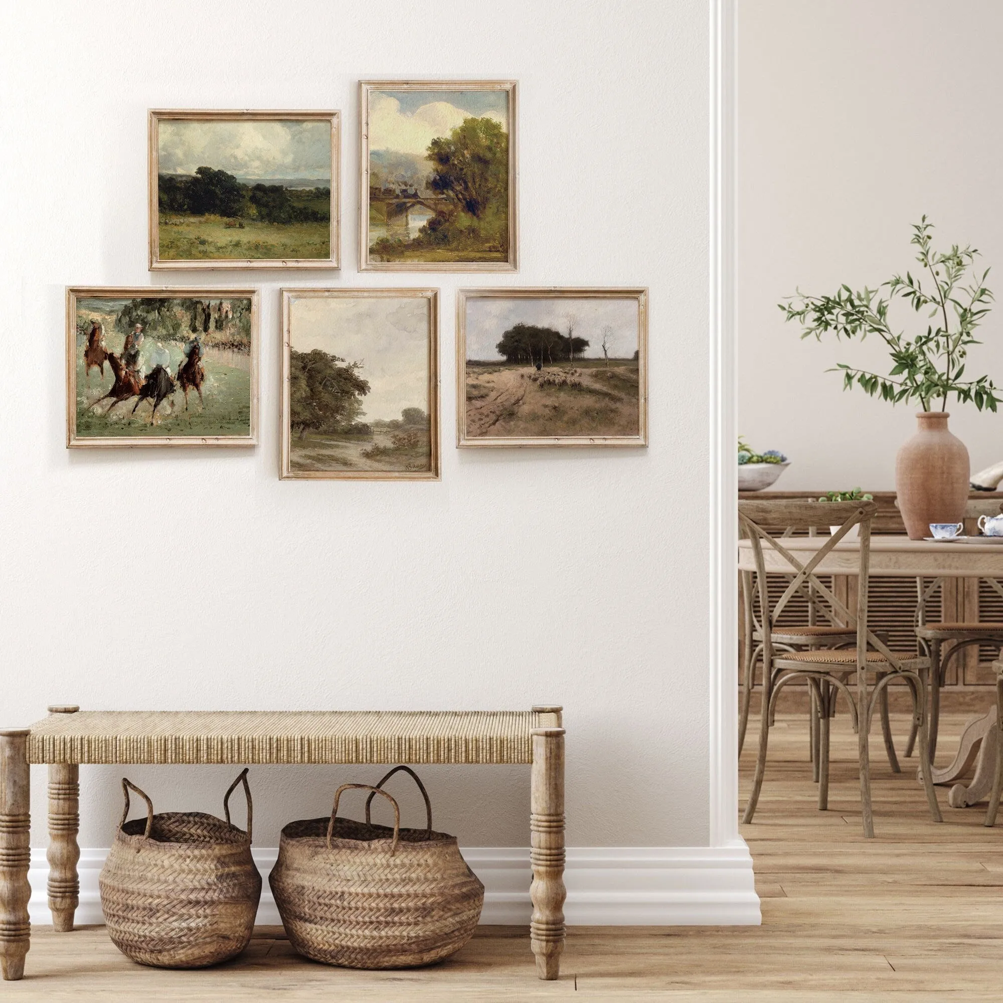 Landscape Vintage Gallery Wall Art