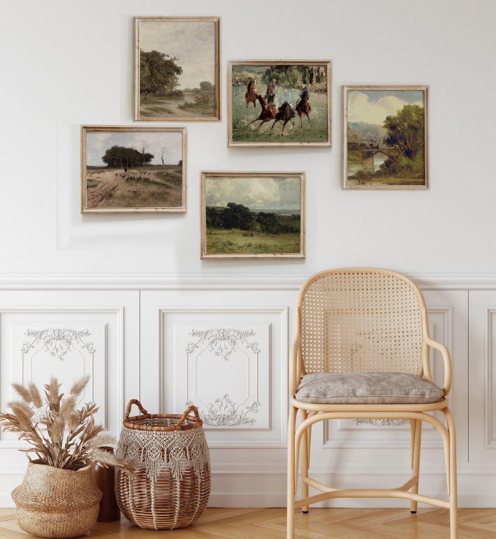 Landscape Vintage Gallery Wall Art